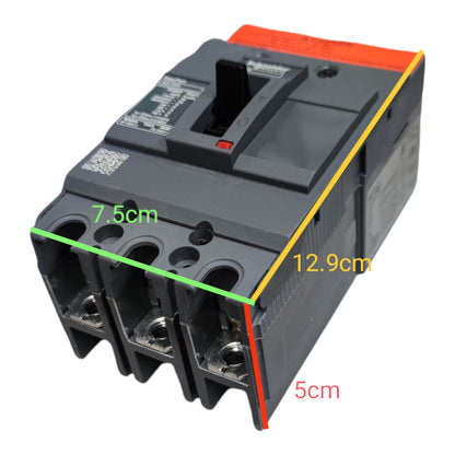 Schneider 100A 3P 10KAIC 220V MCCB Industrial Circuit Breaker Easy Pact EZC100H3100 I Electx Electrical Supply