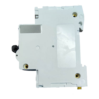 White electronic component on a white background