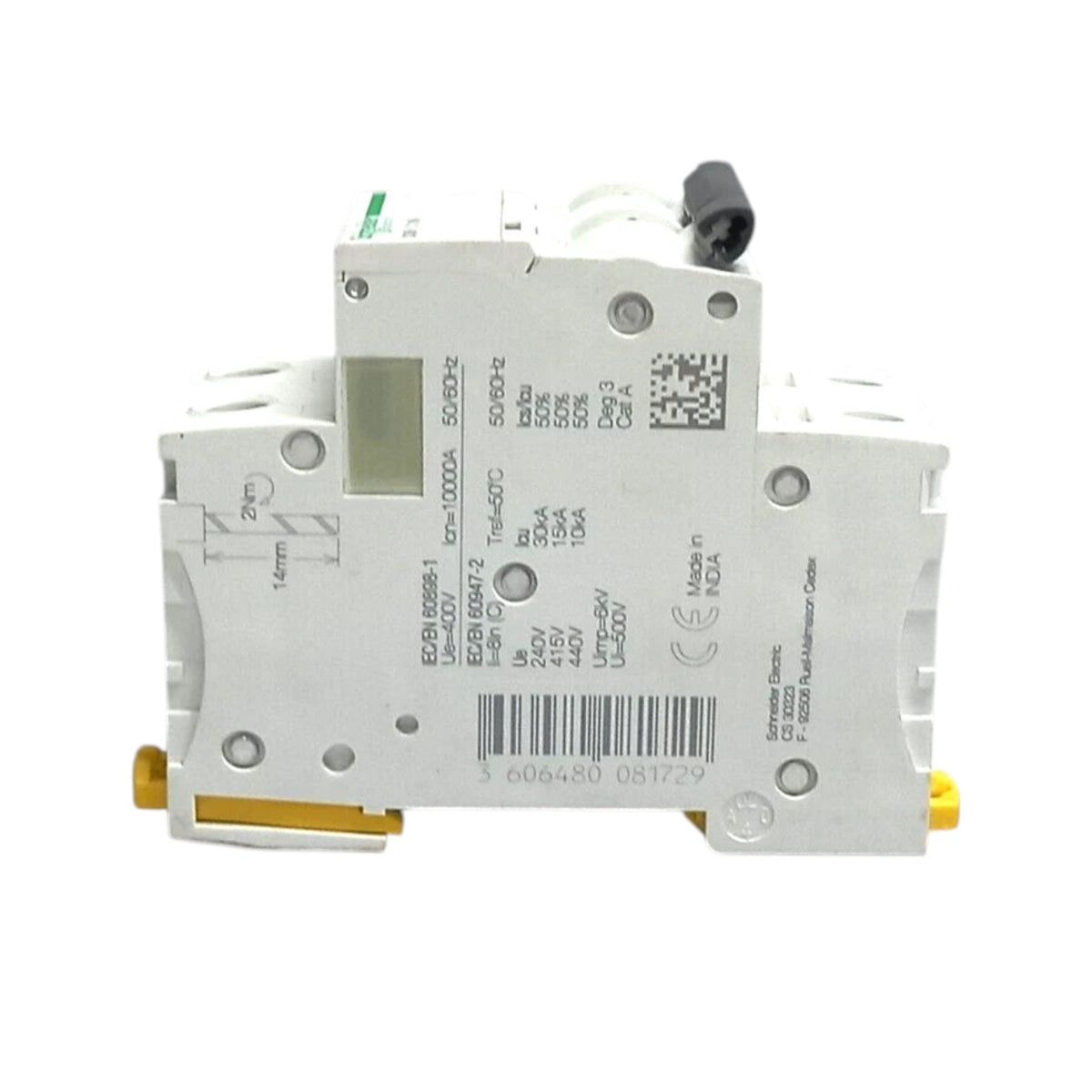 Schneider 20A 2 Pole 30KAIC 220V Miniature Circuit Breaker MCB A9F84220 iC60H C 20A IEC/EN 60898-1