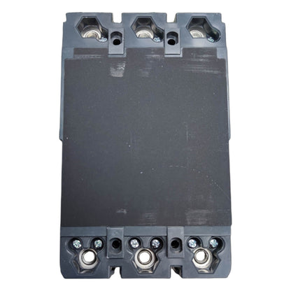 A dark gray industrial electrical contactor or relay component with metal terminal screws and silver screw caps, shown against a plain white background.