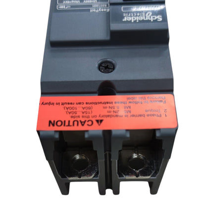 Schneider 30A 2 Pole 25KAIC 250V MCCB EasyPact EZC100H2030 I Electx Electrical Supply