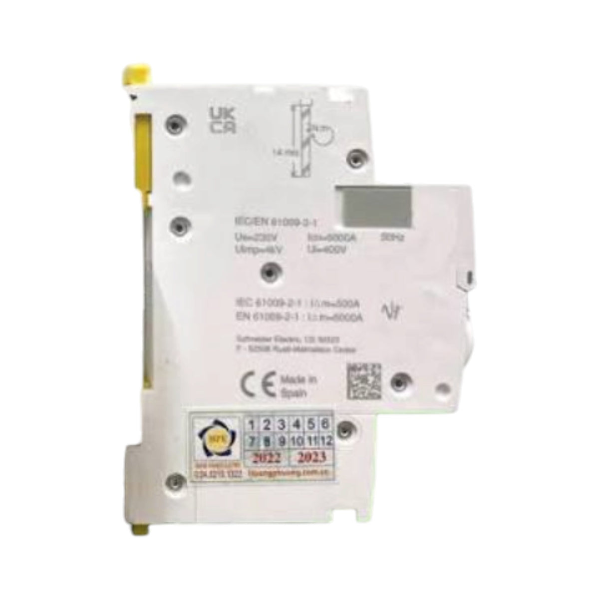 Schneider 40A 1P+N 30mA 240Vac Residual Current Circuit Breakers RCBO Miniature Type with Overload Protection A9D31640 Electx Electrical Supply