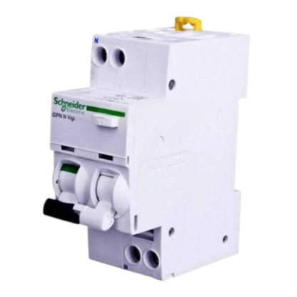 Schneider 40A 1P+N 30mA 240Vac Residual Current Circuit Breakers RCBO Miniature Type with Overload Protection A9D31640 Electx Electrical Supply