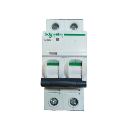 Schneider Miniature Circuit Breaker 40A 2 Pole designed for electrical safety and circuit protection