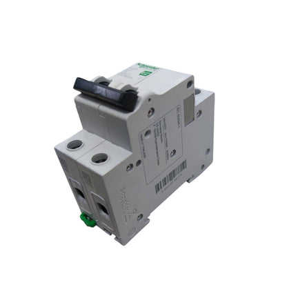 Schneider 40A 2 Pole 6KAIC Miniature Circuit Breaker for electrical protection and circuitry