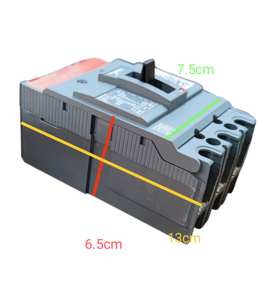 Schneider 40A 3P 10KAIC 220V MCCB Industrial Circuit Breaker EZC100H3040