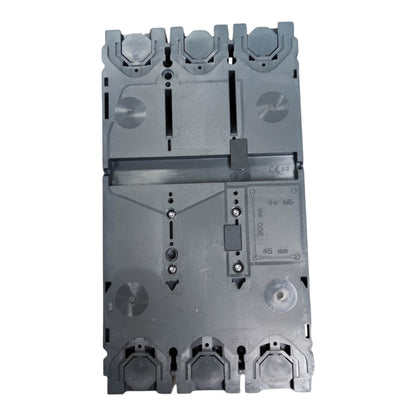 A large gray industrial electrical component or switch module photographed from above on a plain white background.