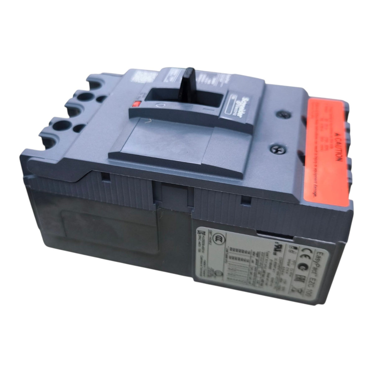 Schneider 60A 3 Pole 5KAIC 220V 100AF Industrial Circuit Breaker Type MCCB Molded Case Circuit Breaker Easy Pact EZC100F3060