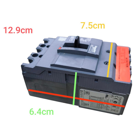 Schneider 60A 3 Pole 5KAIC 220V 100AF Industrial Circuit Breaker Type MCCB Molded Case Circuit Breaker Easy Pact EZC100F3060