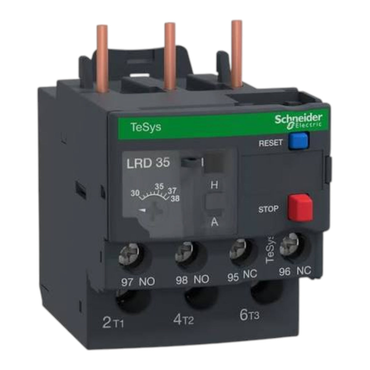 Schneider LRD 16 to 35 Thermal Overload Relay for LC1D 12 to 38  9 to 38A I Electx Electrical Supply