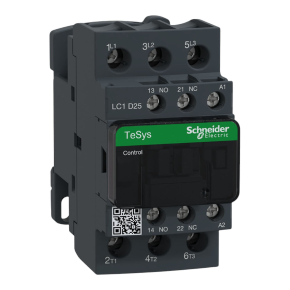 Schneider Magnetic Contactor 25A 24V DC Coil LC1D25BD, LC1D25 Electx Electrical Supply
