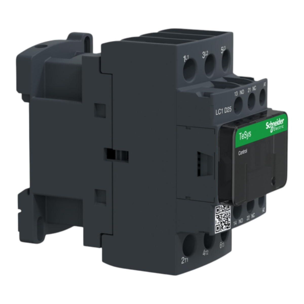 Schneider Magnetic Contactor 25A 24V DC Coil LC1D25BD, LC1D25 Electx Electrical Supply