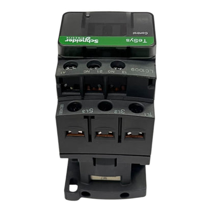Schneider Contactor GRAY 9A 220V Coil LC1D09M7 with multiple connection terminals for electrical applications
