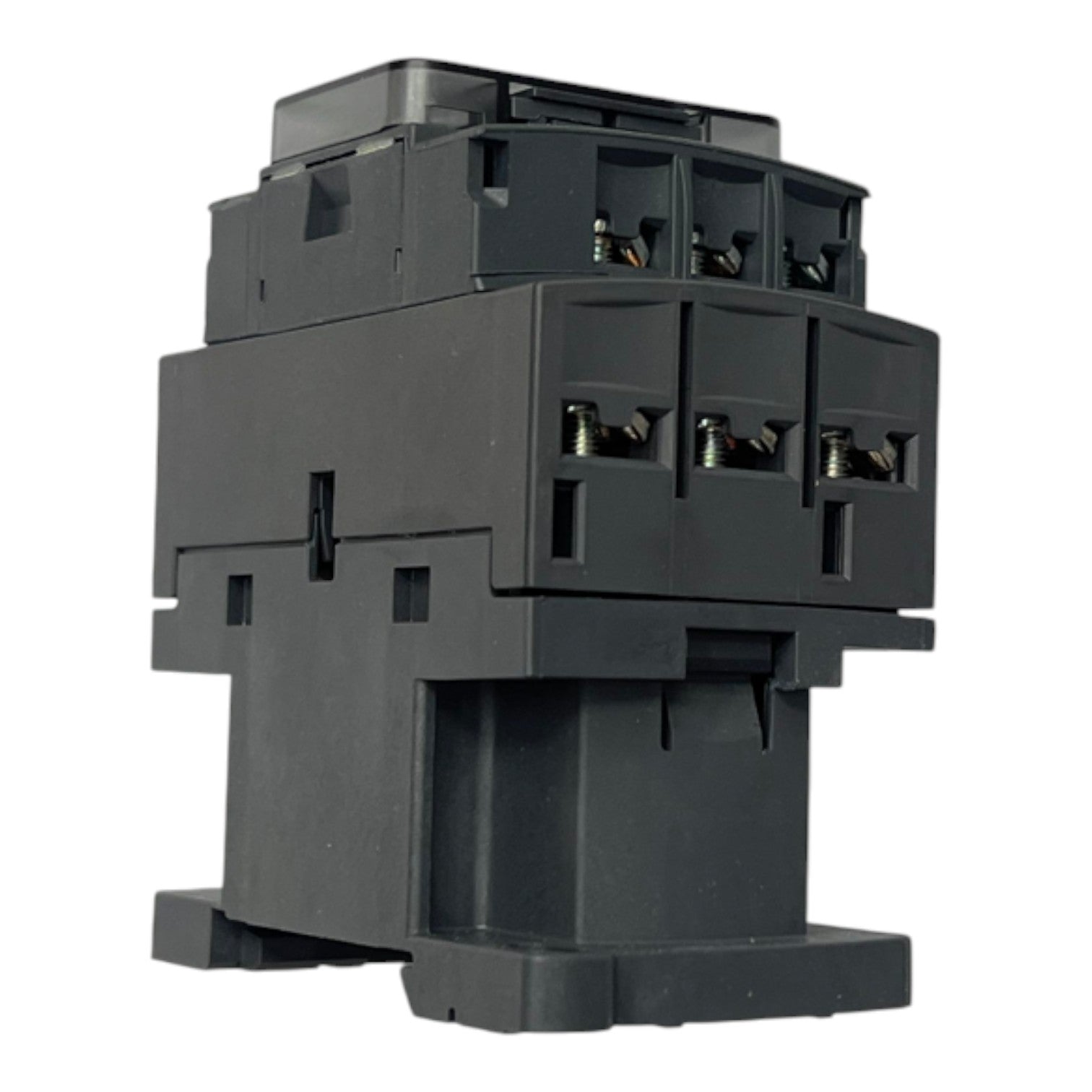 Black electrical contactor on a white background Schneider Magnetic Contactor GRAY 18A 220V Coil LC1D18M7, LC1D18 Electx Electrical Supply