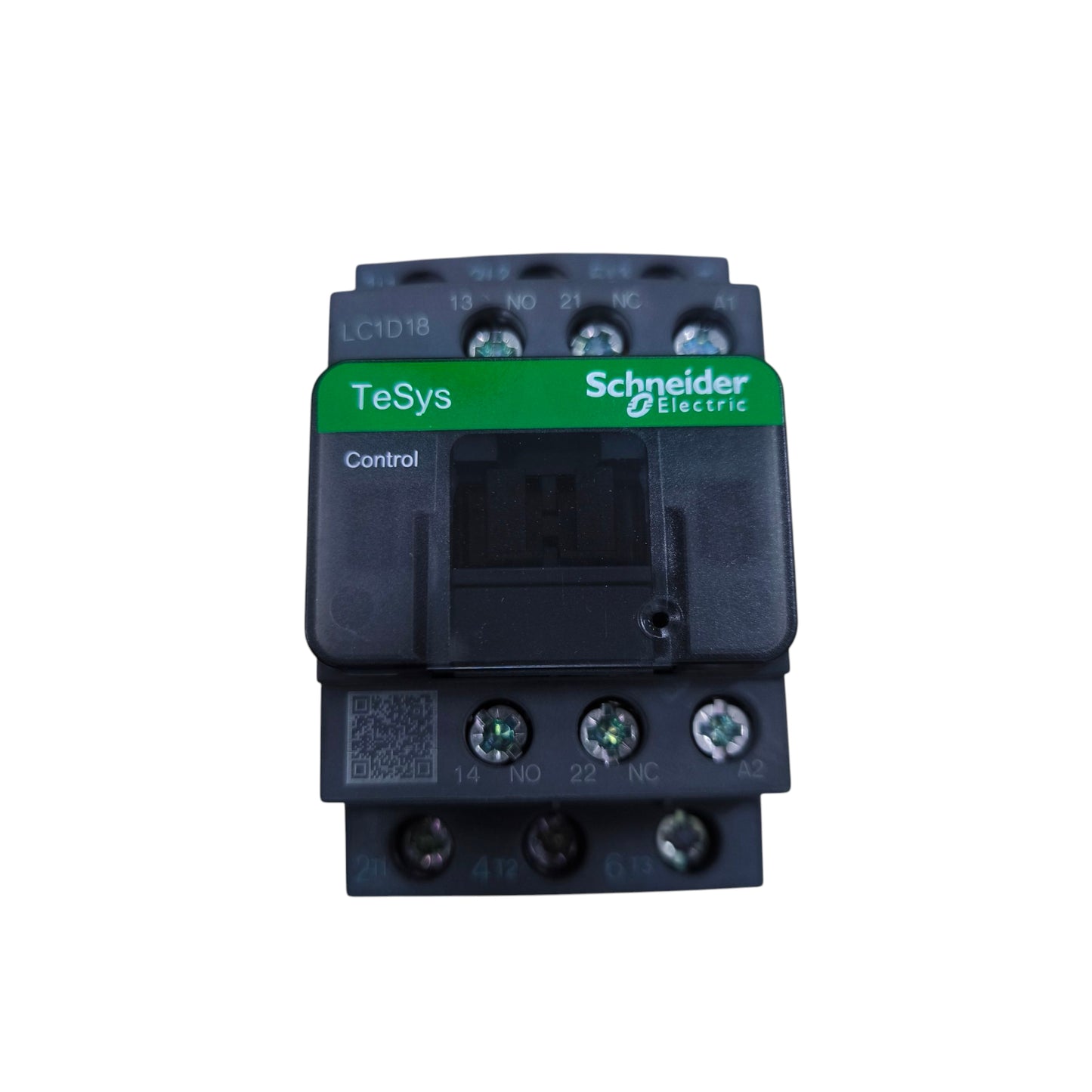 Schneider TeSys Magnetic Contactor LC1D18F7 110 Volts with Wiring Terminals for Electrical Applications