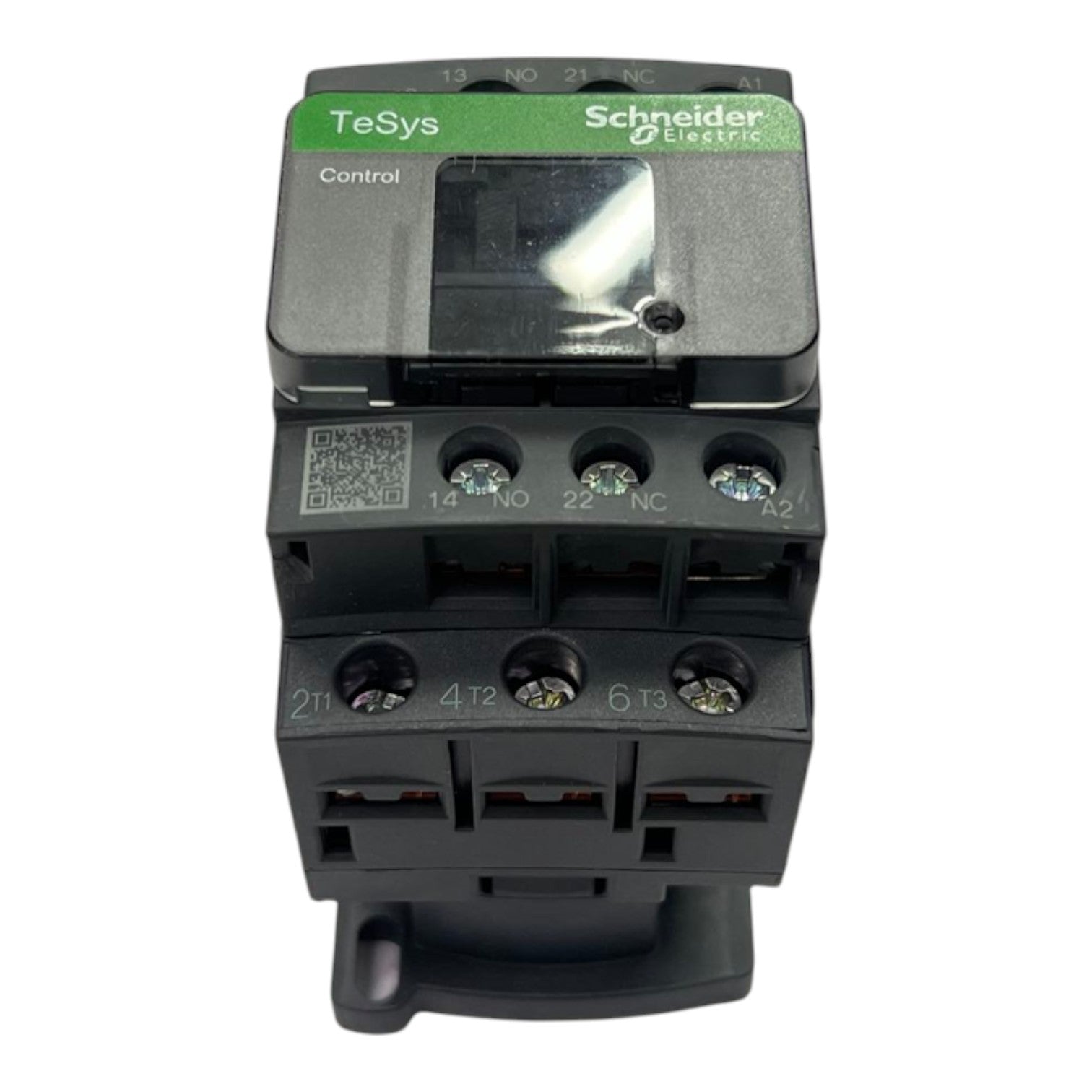 Schneider TeSys Magnetic Contactor LC1D18F7 110 Volts with control terminals for electrical applications