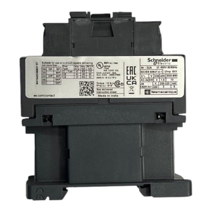 Schneider Magnetic Contactor LC1D18F7 110 Volts for electrical circuit applications