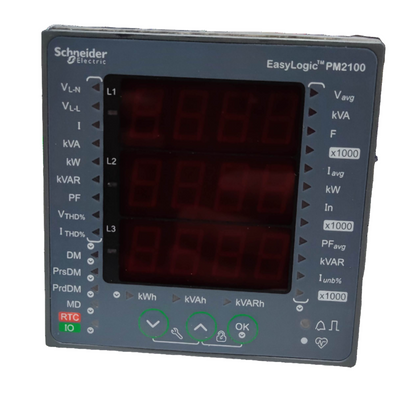 Schneider Power Meter METSEPM2130 Easy Logic Schneider PM2130 48-277V Single Phase Metering Electx Electrical Supply