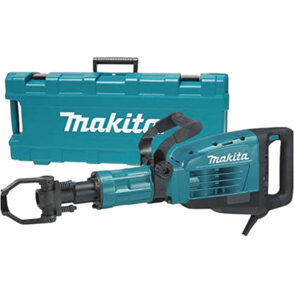 Makita 35 lb. Demolition Hammer accepts 1‑1/8" Hex Bits 14A 220V HM1307CB Jack Hammer Chipping Gun