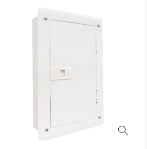 Nema1 Panel Box for Schneider Breaker EZC100H 3Pole MCCB 18 Branches  EZC100H 1Pole MCCB with Neutral and Grounding