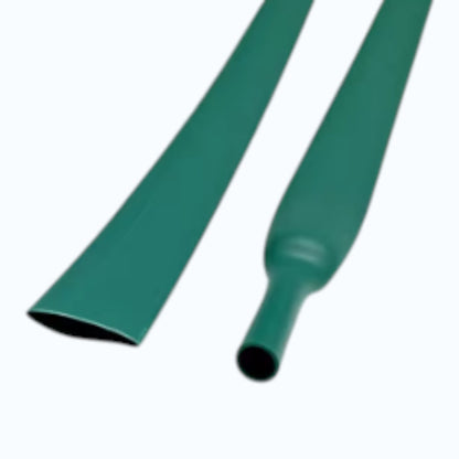 Heat Shrinkable Tube 6mm Green for 8.0mm-14mm 8/7-6/7 AWG Temp. rating 125°C,Voltage Rating 0.6/1kV 200meters per roll