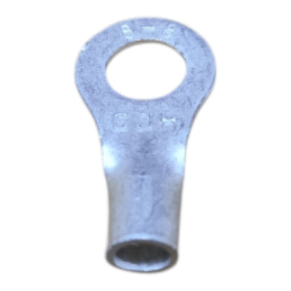 Local Terminal Lugs Ring Type Without Insulation 8mm (4Pcs + 4Pcs Free) , Ring Terminal Lugs,  Round Terminal Lugs