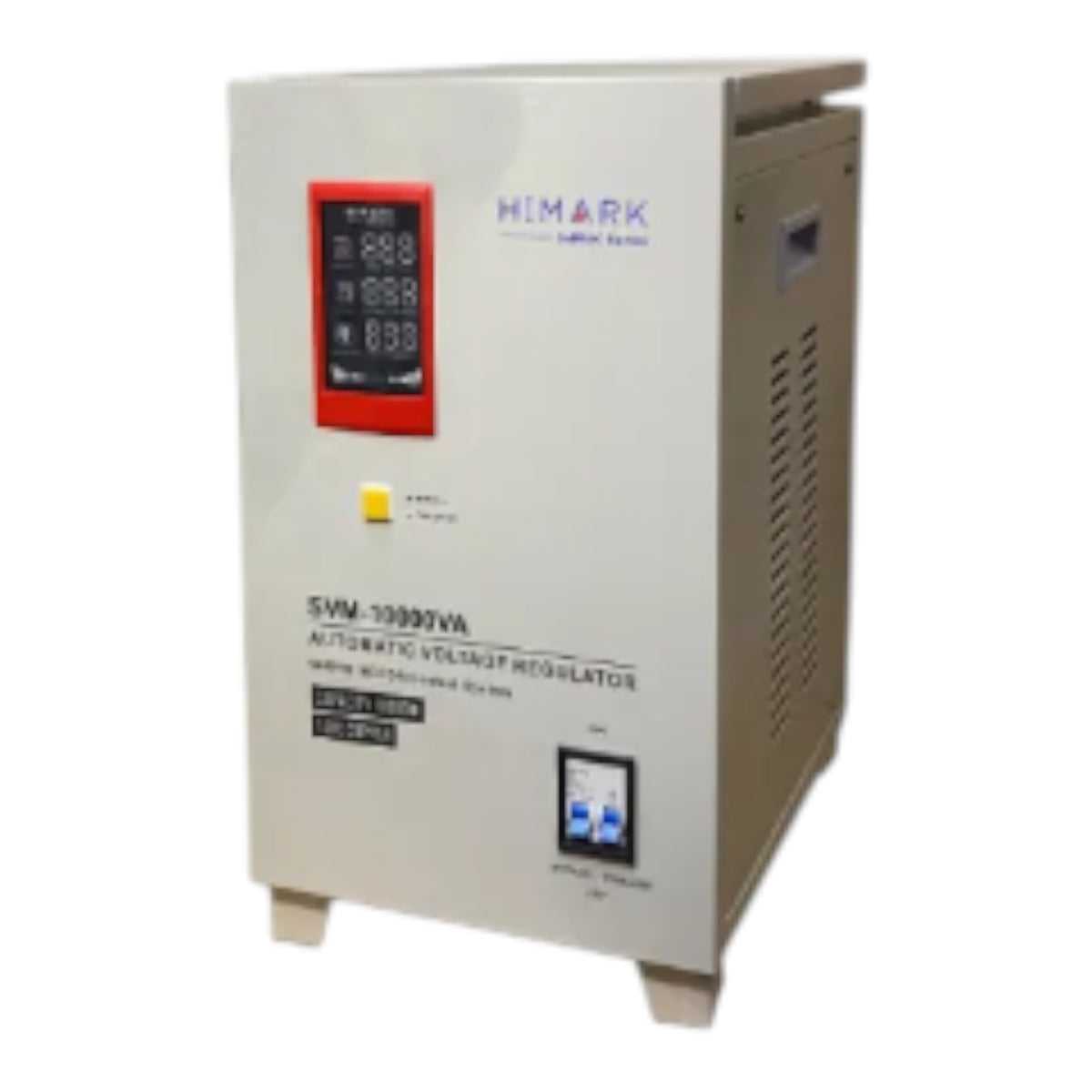 Himark 30000W Automatic Voltage Regulator 1 Input and 1 Output Terminal Binding MCB Protection SVM-30KVA