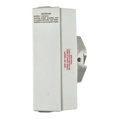 Surer 20A 2Pole Weather Proof Isolator Switch 440V IP65 No.2980