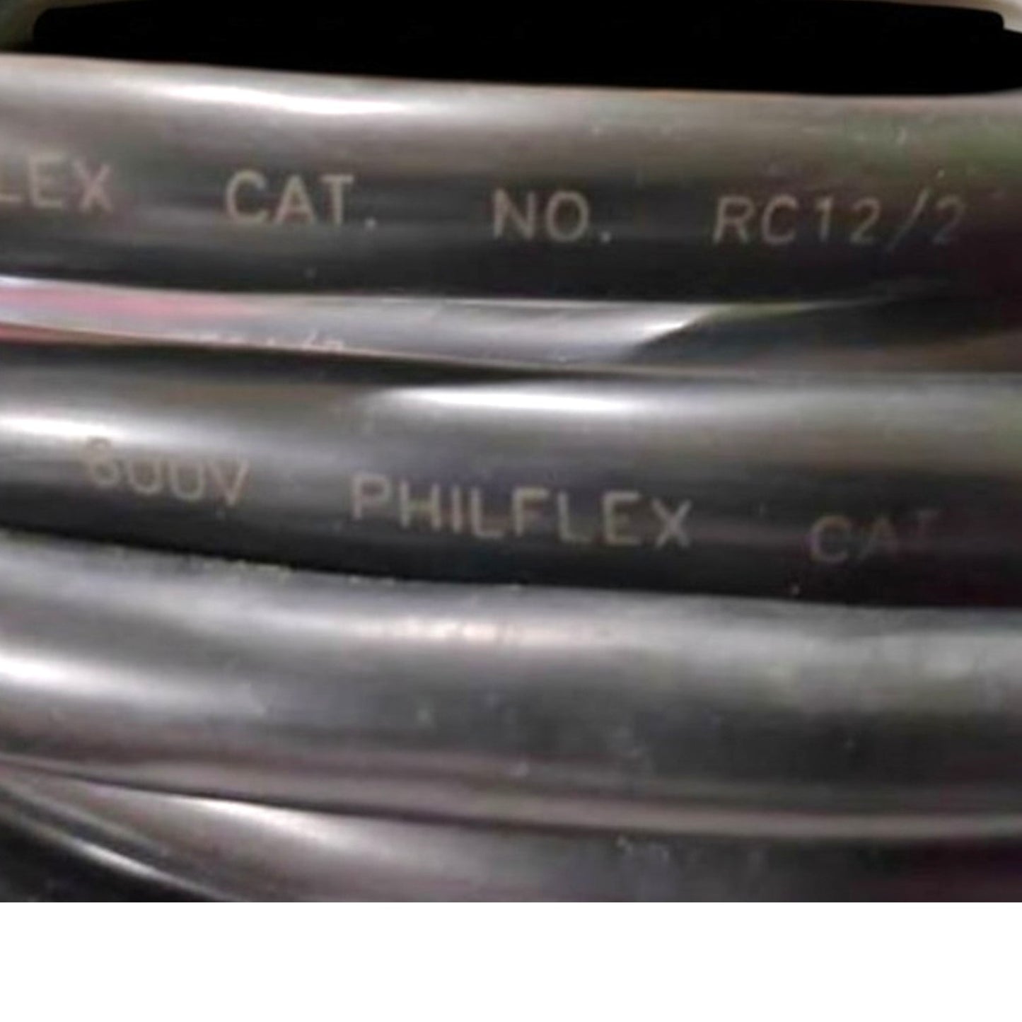 Philflex Royal Cord 3.5mm2/C Core 600V AWG 12/2C Power Cable Perma Cord(75mtrs/Roll)