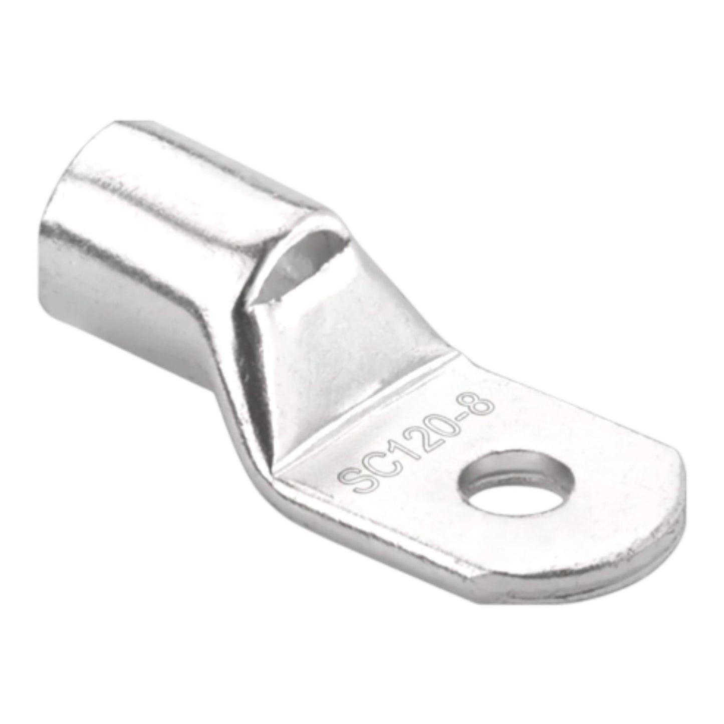 Short Barrel Terminal Lugs Crimp Compression Type SC120-14 for 80mm²-100mm² AWG 3/0-AWG 4/0 wire size 14mm Stud Size