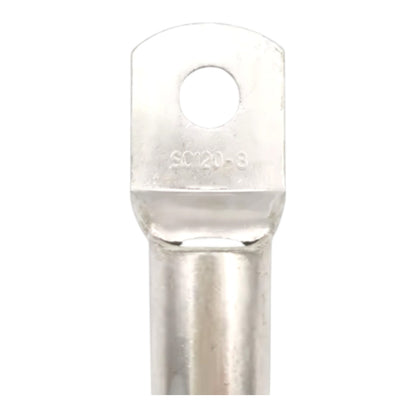 Short Barrel Terminal Lugs Crimp Compression Type SC120-14 for 80mm²-100mm² AWG 3/0-AWG 4/0 wire size 14mm Stud Size