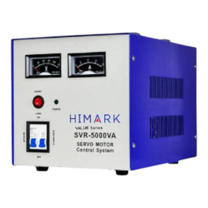 Himark 5000W AVR  Automatic Voltage Regulator Output  3 X 220V and 1 X 110Volts Value Series SVR-5000 VA SL