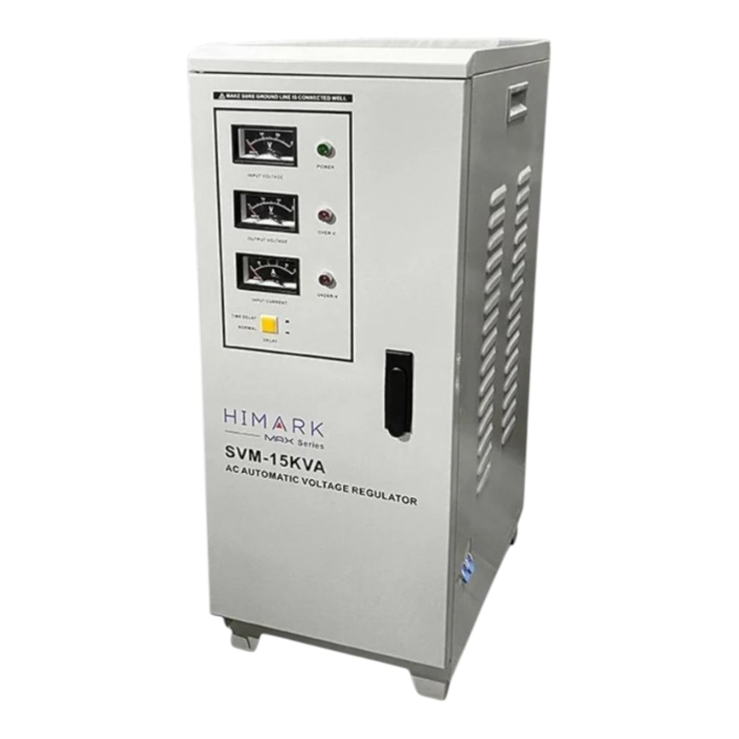 Himark 15000W Automatic Voltage Regulator 1 Input and 1 Output Terminal Binding MCB Protection SVM-15KVA