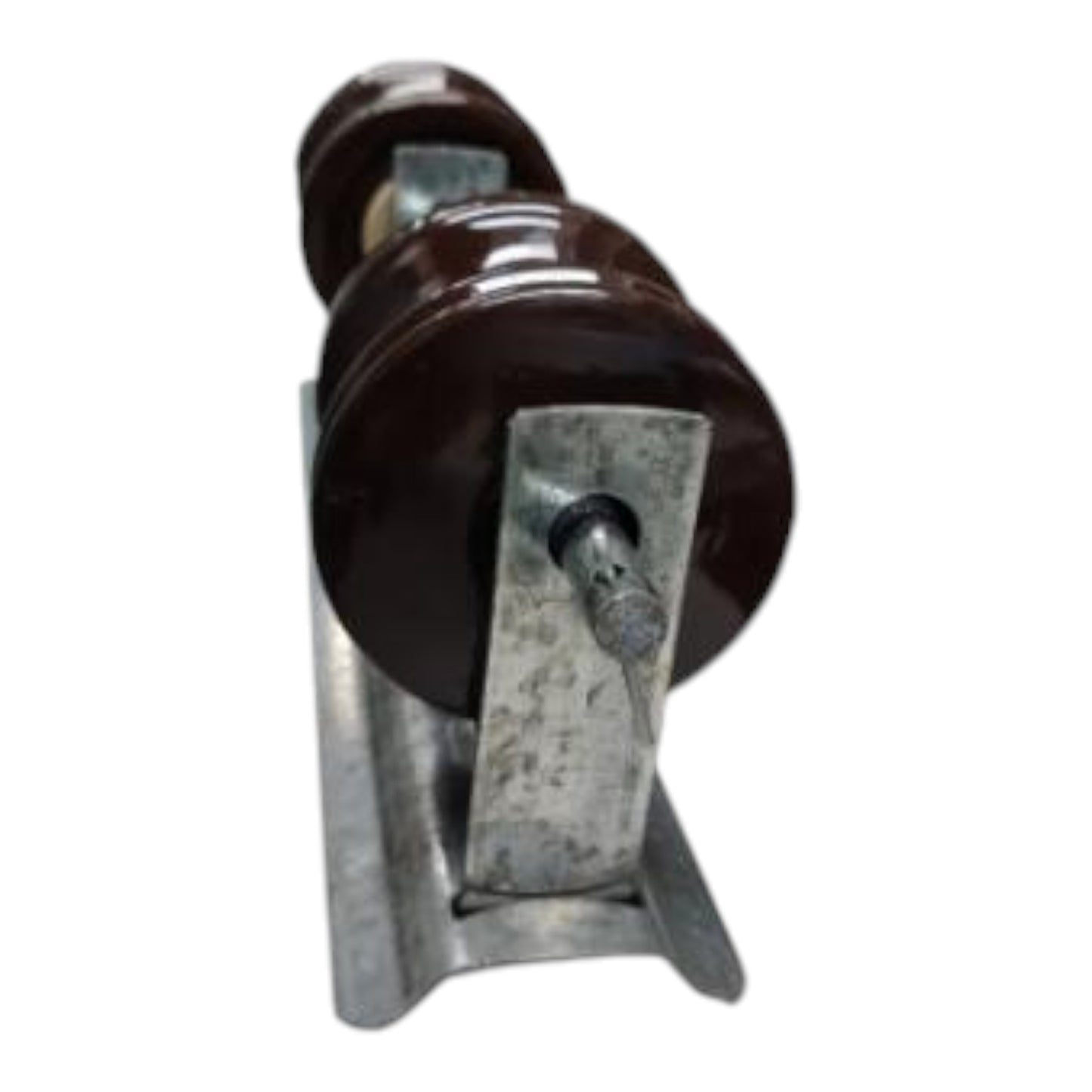 Secondary Rack 2 Wire with Spool Insulator Ceramic for Cable Management