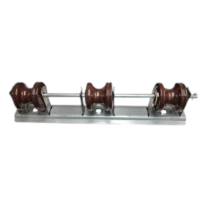 Secondary Rack 3 Wire with Spool Insulator Ceramic Porcelain
