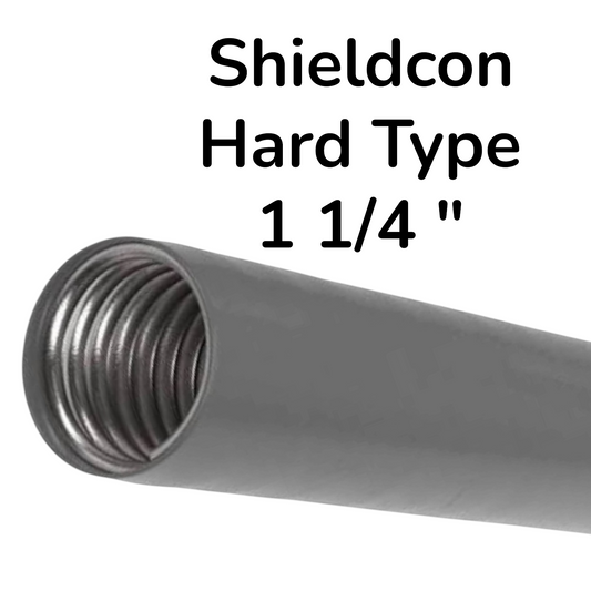 Shieldcon 1 1/4 Inches or 35mm Liquid Tight Metal Flexible Conduit Hard Type 30 Meters per Roll SMLTH114(30METERS) I Electx Electrical Supply