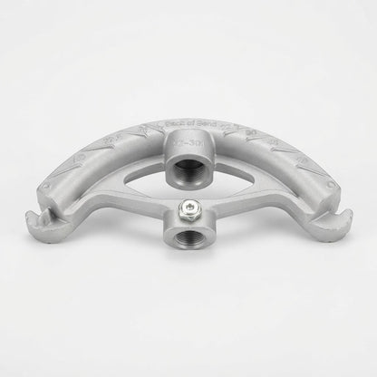 A silver aluminum bicycle brake lever, model 203-301, shown on a clean white background.