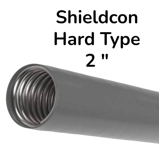 Shieldcon 2 Inches or 51mm Liquid Tight Metal Flexible Conduit Hard Type 30 Meters per Roll SMLTH2(30METERS) I Electx Electrical Supply
