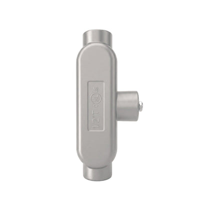 Shieldcon 4 Inches Threaded Conduit Body Tee Powder Coated Aluminum SMCBT4