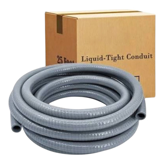 Shieldcon 4 Inches or 103mm Liquid Tight Metal Flexible Conduit Soft Type 20 Meters per Roll SMLTS4(20METERS) I Electx Electrical Supply
