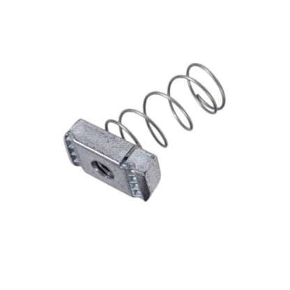 A metallic silver threaded connector fitting with a brushed and machined finish, shown on a plain white background.
