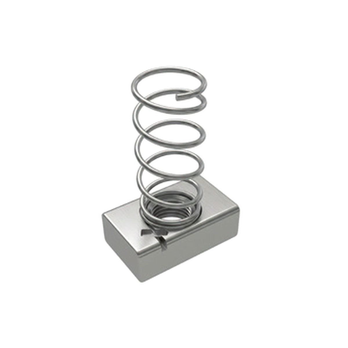 Shieldcon Channel Nut with Spring M6 to M12 Galvanized Steel SMCN