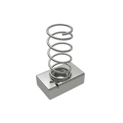 Shieldcon Channel Nut with Spring M6 to M12 Galvanized Steel SMCN