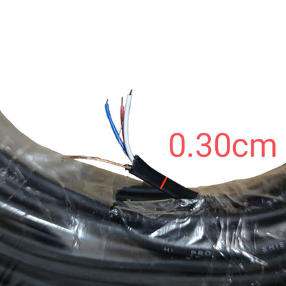 Shielded Stranded Wire 3+1 AWG 26 100 Meters per Roll , Shielded Cable Shielded Wire