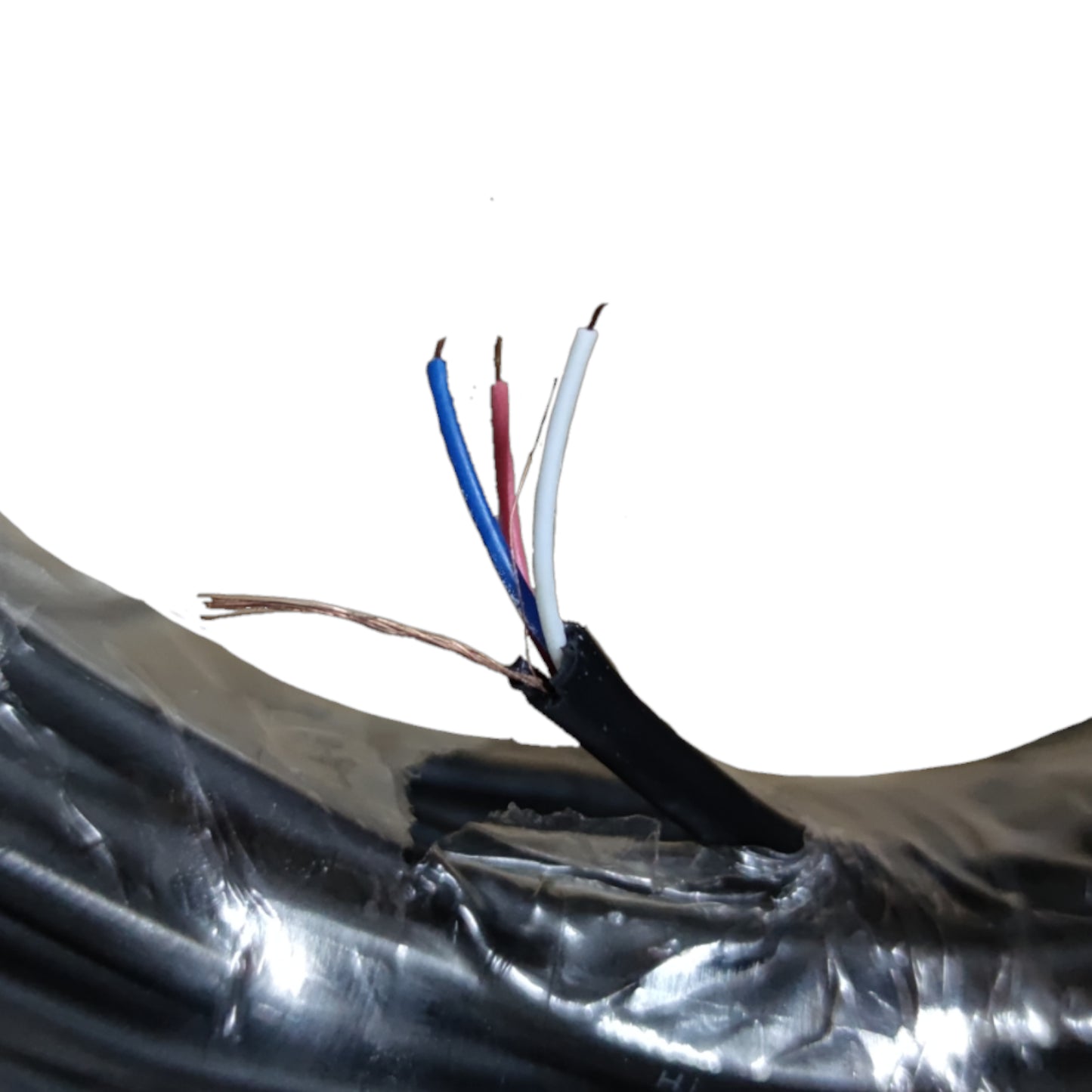 Shielded Stranded Wire 3+1 AWG 26 100 Meters per Roll , Shielded Cable Shielded Wire