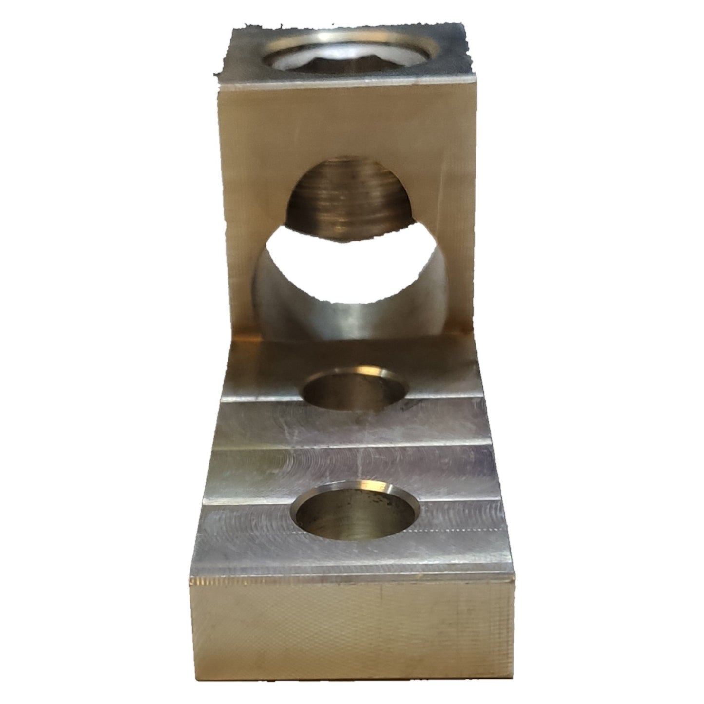 Shihilin Mechanical Lugs 1 Holes for Wire Size AWG 750MCM or 325mm Wire with 2 Stud Hole HTB500 Electx Electrical Supply