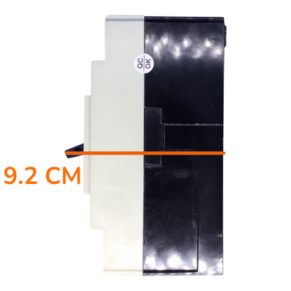 A replacement electronic component, likely a battery or module, shown against a white background with an orange dimension line indicating a width of 9.2 cm.