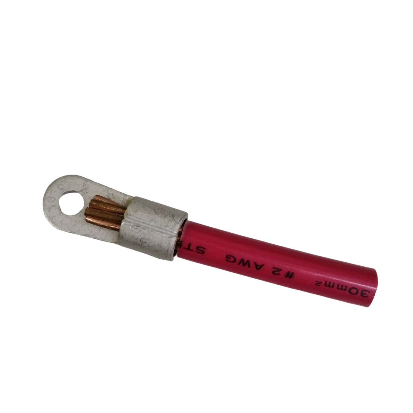 Short Barrel 1 Hole Terminal Lugs for 30mm² to 38mm² Wire6mm stud size