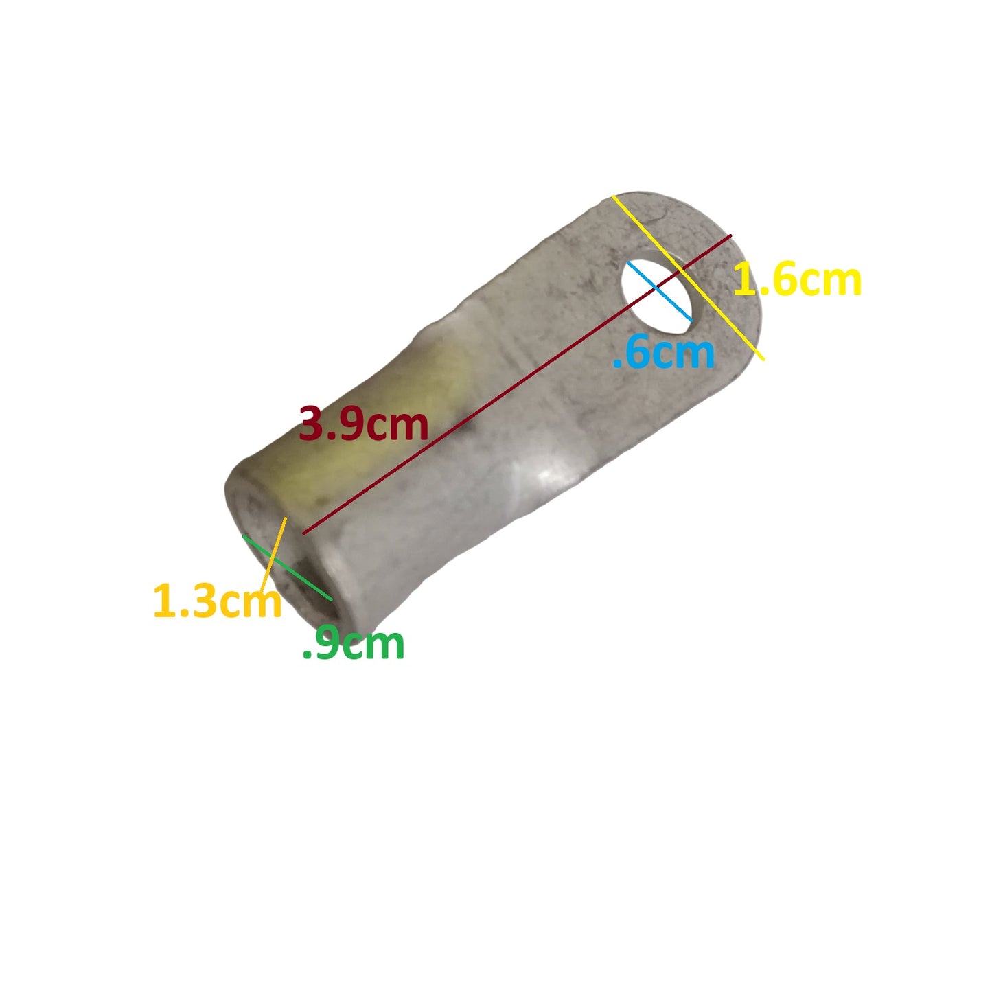 Local Short Barrel 1 Hole Terminal Lugs for 30mm² to 38mm² Wire size 6mm stud size