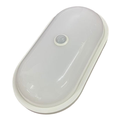 Shuta 30W Motion Sensor LED LIGHT OVAL 220V Daylight 6500K STLB-6518A 30W Electx Electrical Supply